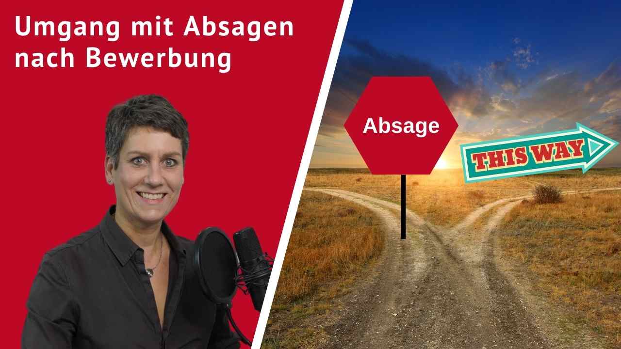 Umgang mit Absagen nach Bewerbung